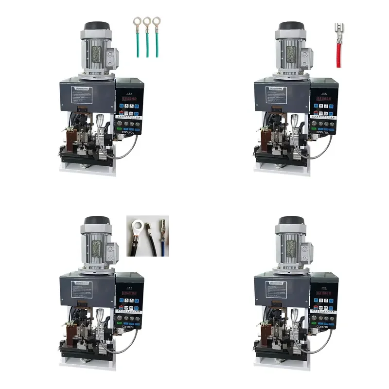 for Semi-automatic Cable Electric End Vertical Press Horizontal Terminal Cable Patch Manufacturing Machine High Quality
