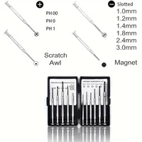 11PCS/Set Micro Precision Screwdriver Set Mini Watchmakers Tools for Watch Jewelry Glasses Repairs Tool 4