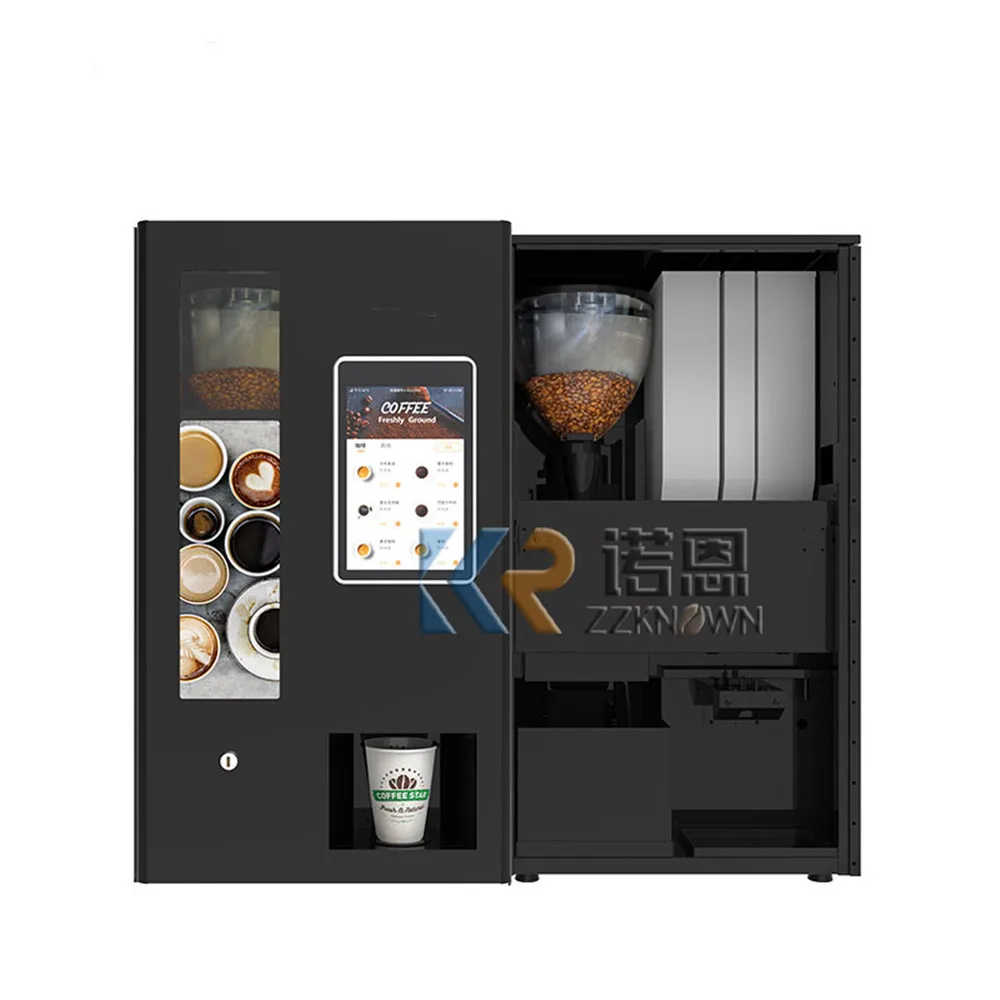 Hot Sale Small Coffee Vending Machine Table Top Coffee Vendor for Office Instant Desktop Coffee Vending Machine