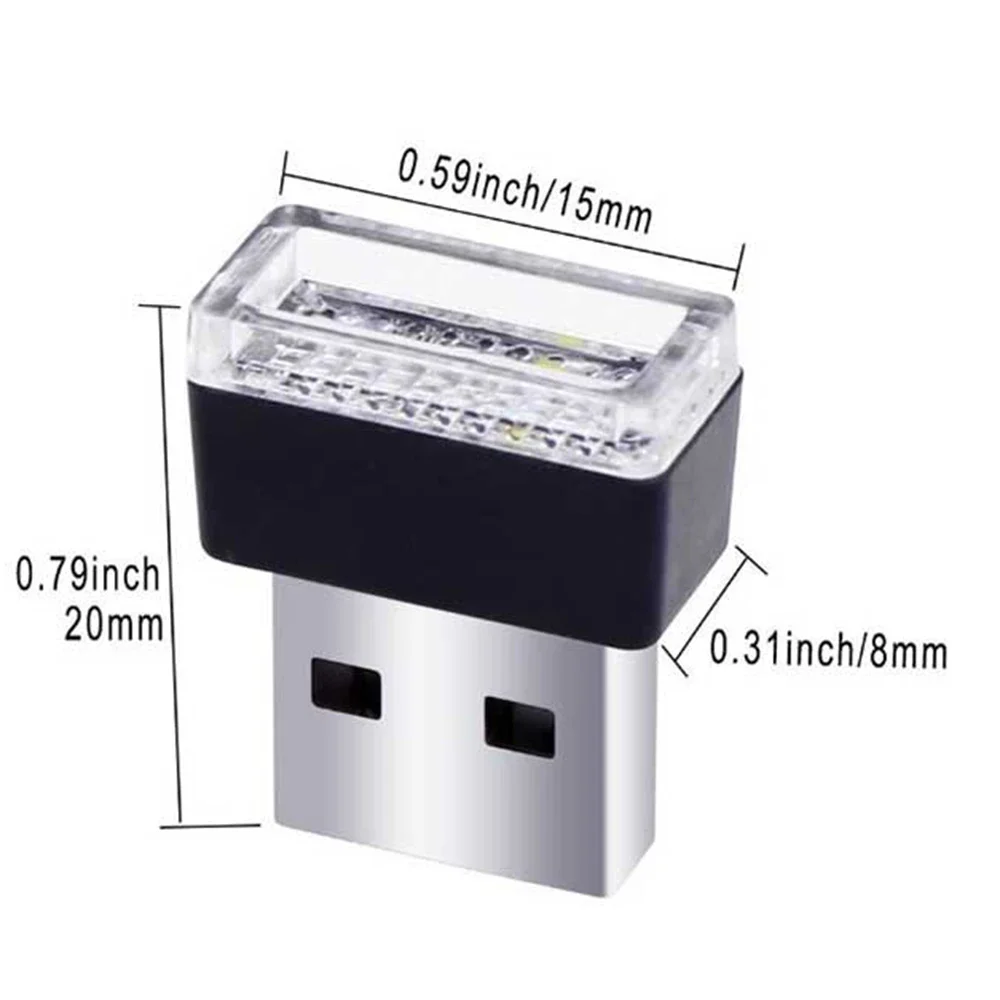 Petite veilleuse LED portable USB ronde, lampe de secours, lampe de camping Plug and Play, charge de banque d'alimentation