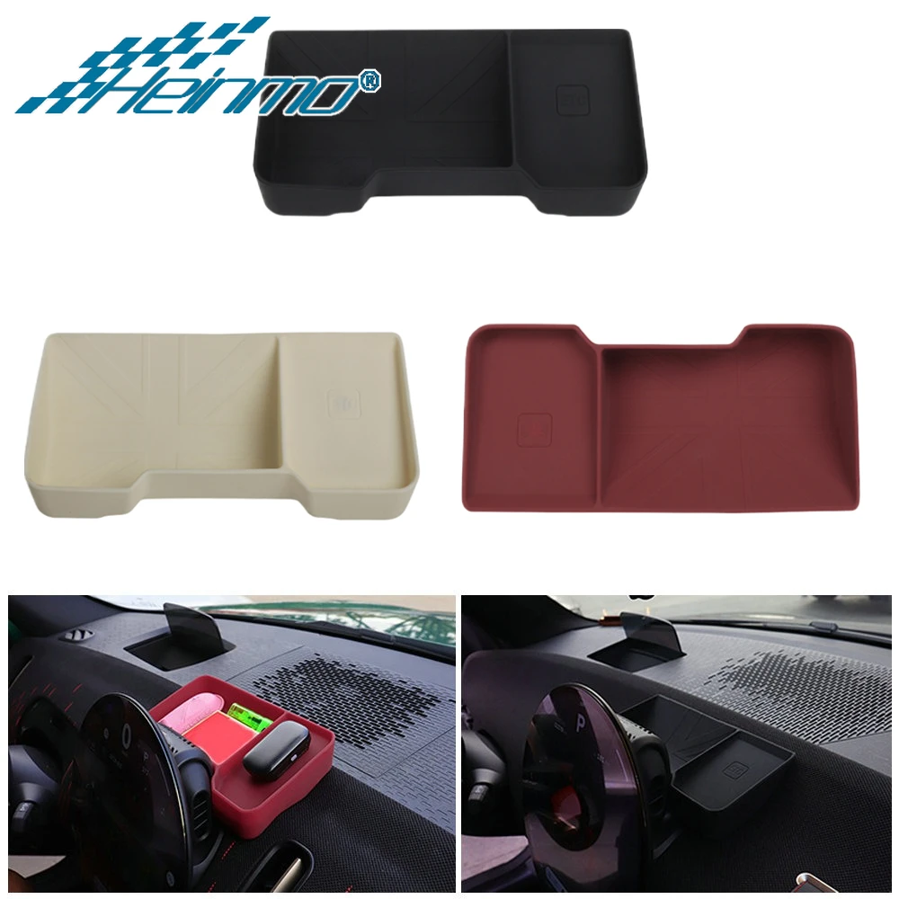 

Car Silicone Dashboard Storage Box Screen Rear Anti-slip For Mini Cooper J01 J05 U25 Aceman Countryman Accessories