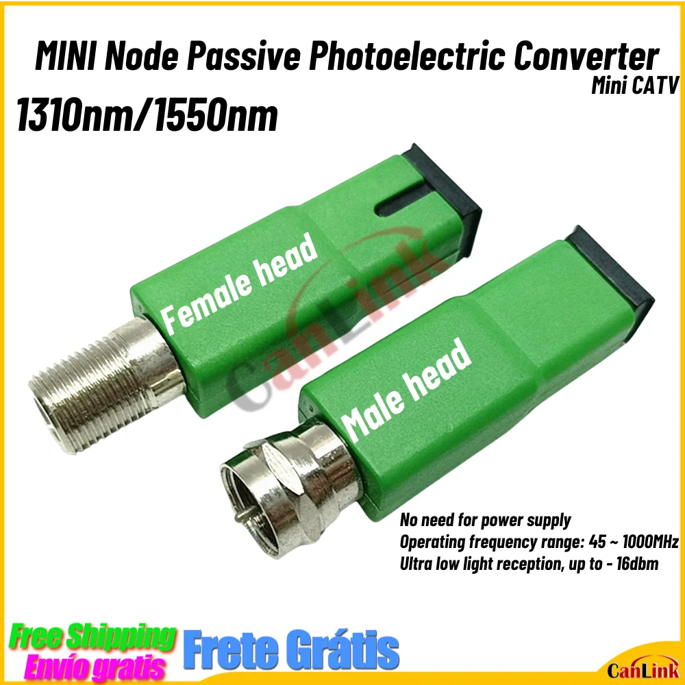 

10 шт. оптоволоконный к RF1550 нм FTTH пассивный оптический приемник Сеть связи Оптический приемник Кабель ТВ оптическая передача