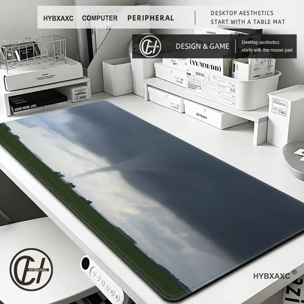 

Tornado Mouse Pad Cute HD Desk Pad Extended Gaming Keyboard Mats Large 100x50cm XXL Gamer Mousepad