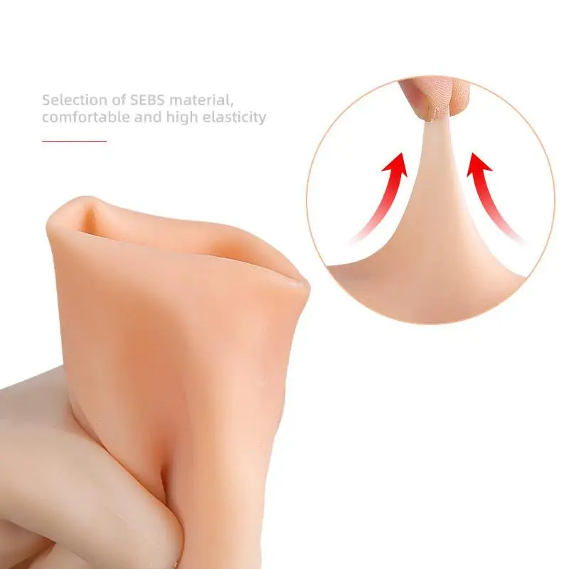 1 Pasang Sarung Tangan Gel Silikon Diperpanjang Sarung Tangan Pelembab Tangan Perawatan Spa Perawatan Kulit Mati Retak Pereda Nyeri