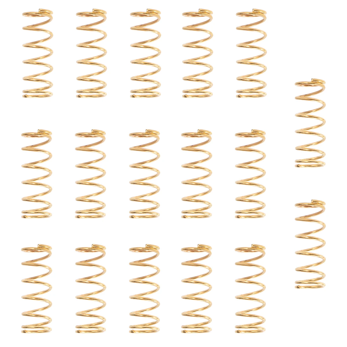 

17 Pcs Guitar Spring Electric Pickup Adjust Height Sprung Naobashi Bass Tension