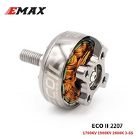 1PCS / 4PCS EMAX ECO II 2207 Brushless Motor 51466 1700KV 1900KV 2400KV 3-6S 2207 Motor for FPV Drone RC Quadcopter Model