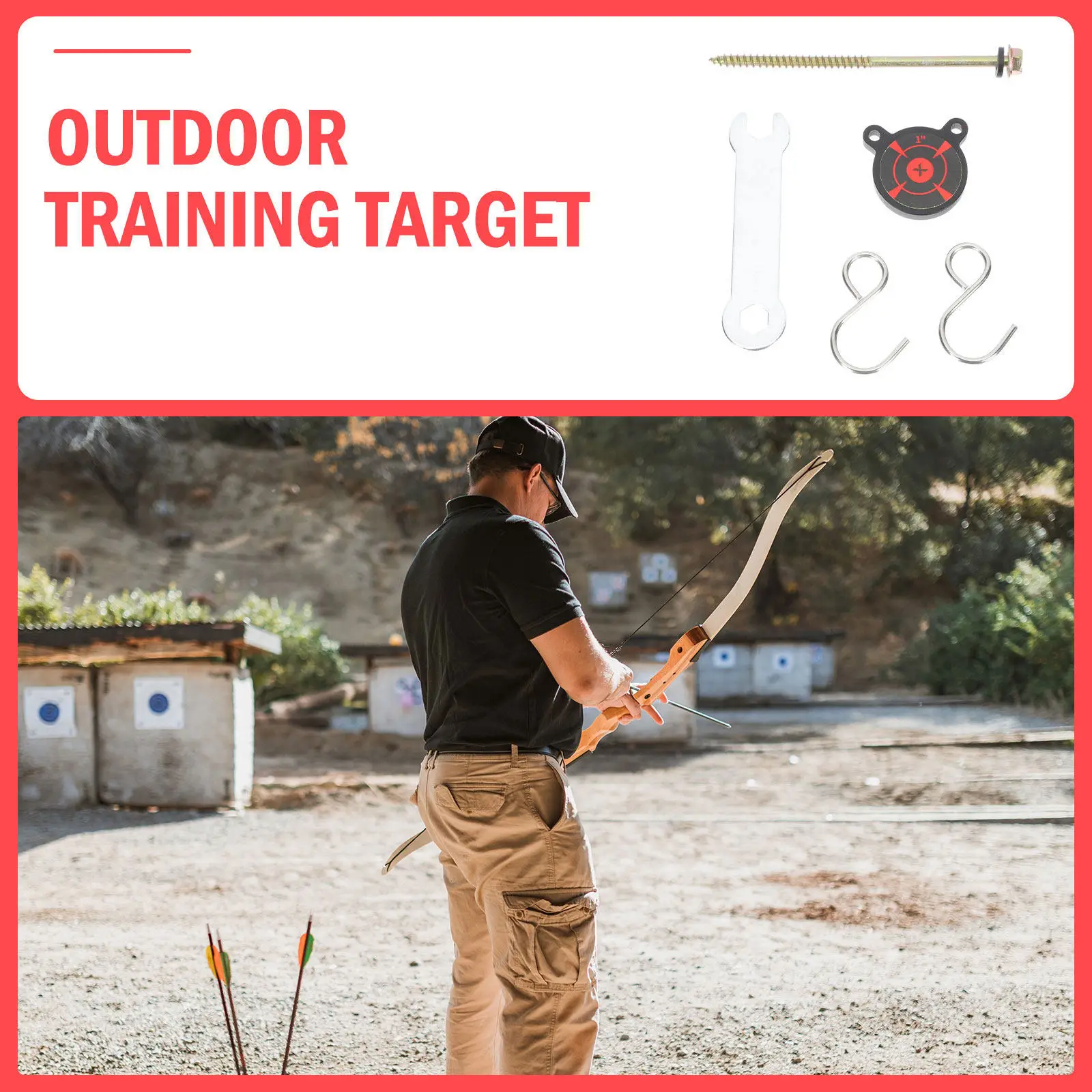 

Дартс с дизайном в виде головы панды, портативный, из прочного сплава, для игр на открытом воздухе, тренировок, крепления на дерево, практичный, для подвешивания, для занятий спортом