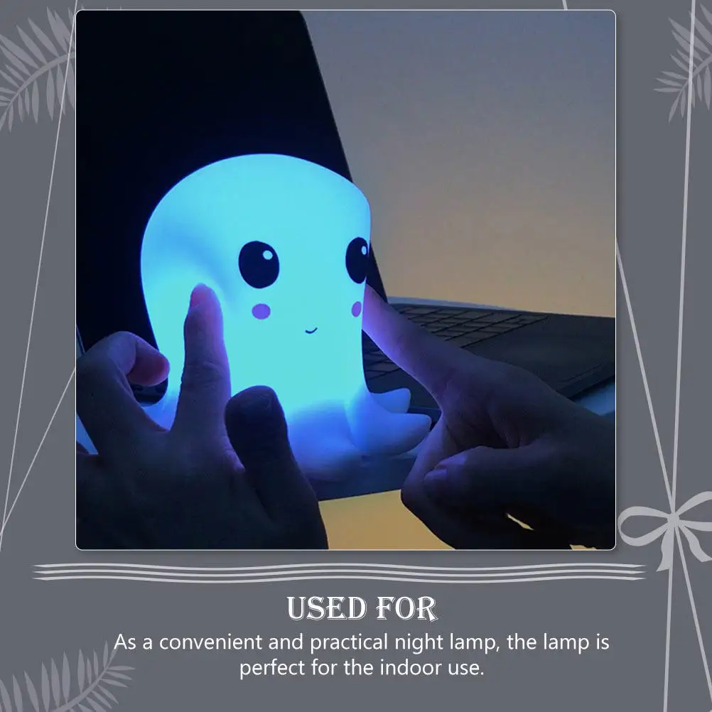 octopus-shaped-silicone-night-lamp-usb-rechargeable-gentle-warm-glow-patting-control-indoor-bedside-lamp-creative-adorable