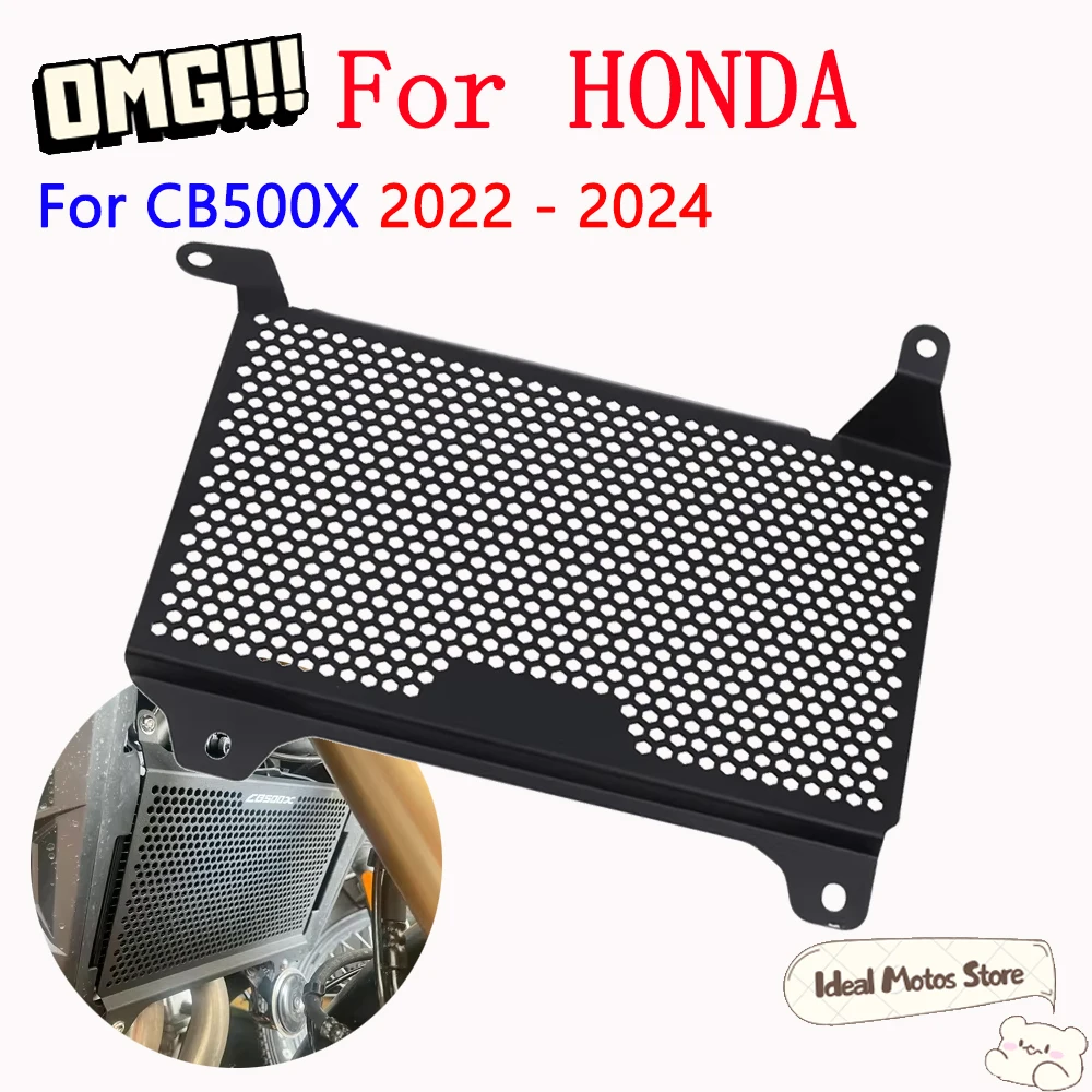 

Motorcycle Accessories Radiator Grille Protection Cover Protector For HONDA CB500X CB500 X CB 500 X CB 500X 2022 2023 2024