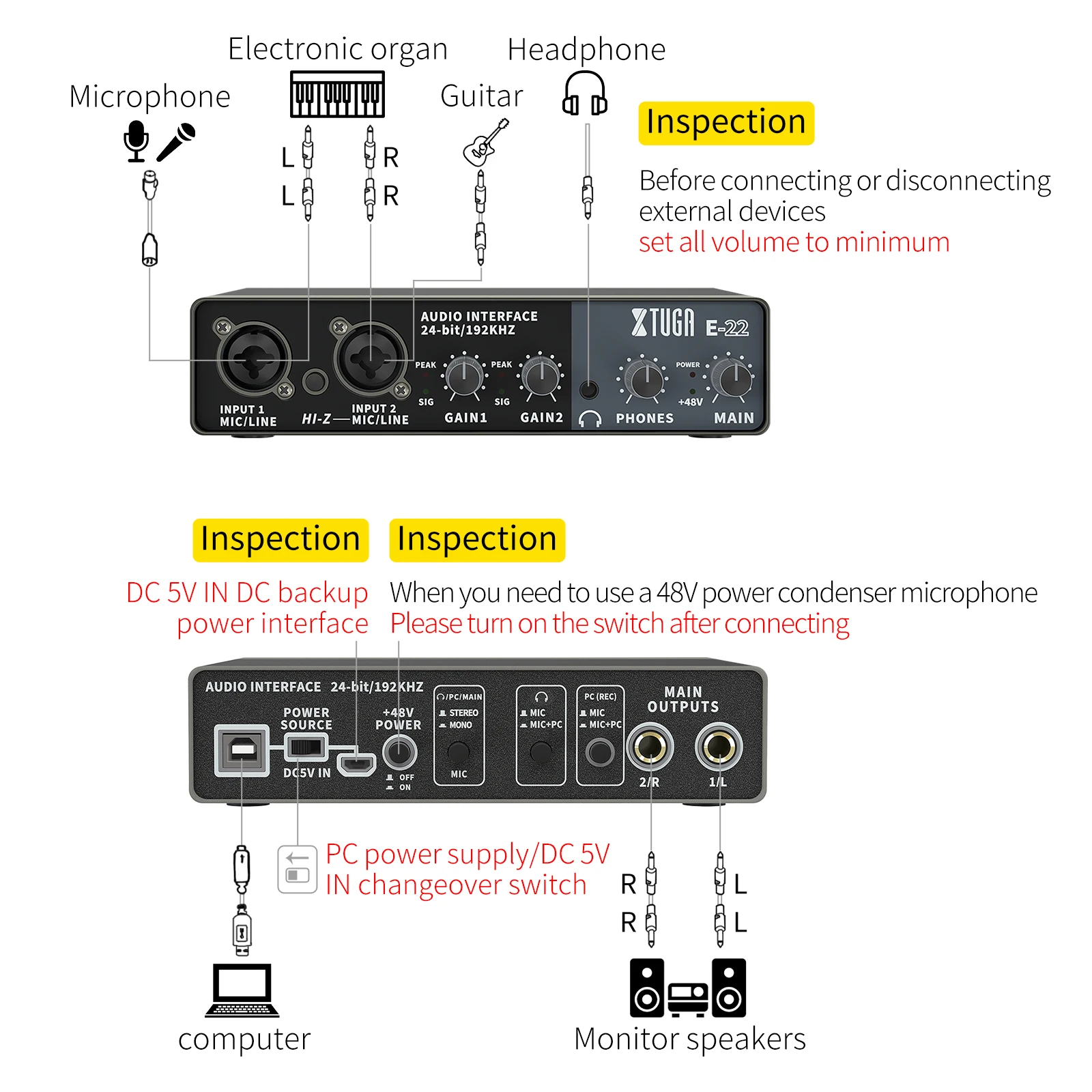 Zehn Artikel TLF Xtuga Großhandel günstiger Preis o Schnittstellen-Soundkartenprodukt