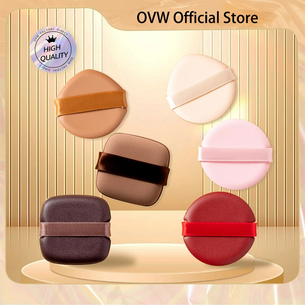 OVW Cosmetic Puff Face Makeup Sponge Cosmetics Soft Cotton Powder Puff Women Makeup Puff Tools