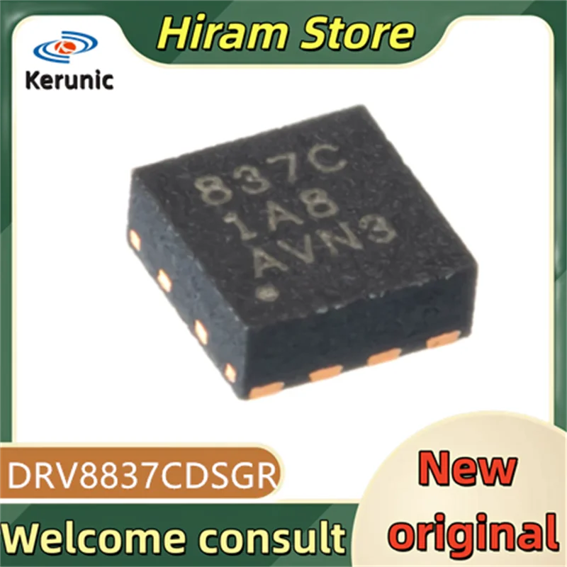 3PCS 837C New and Original DRV8837CDSGR DRV8837CDSG DRV8837CDS DRV8837C 8837