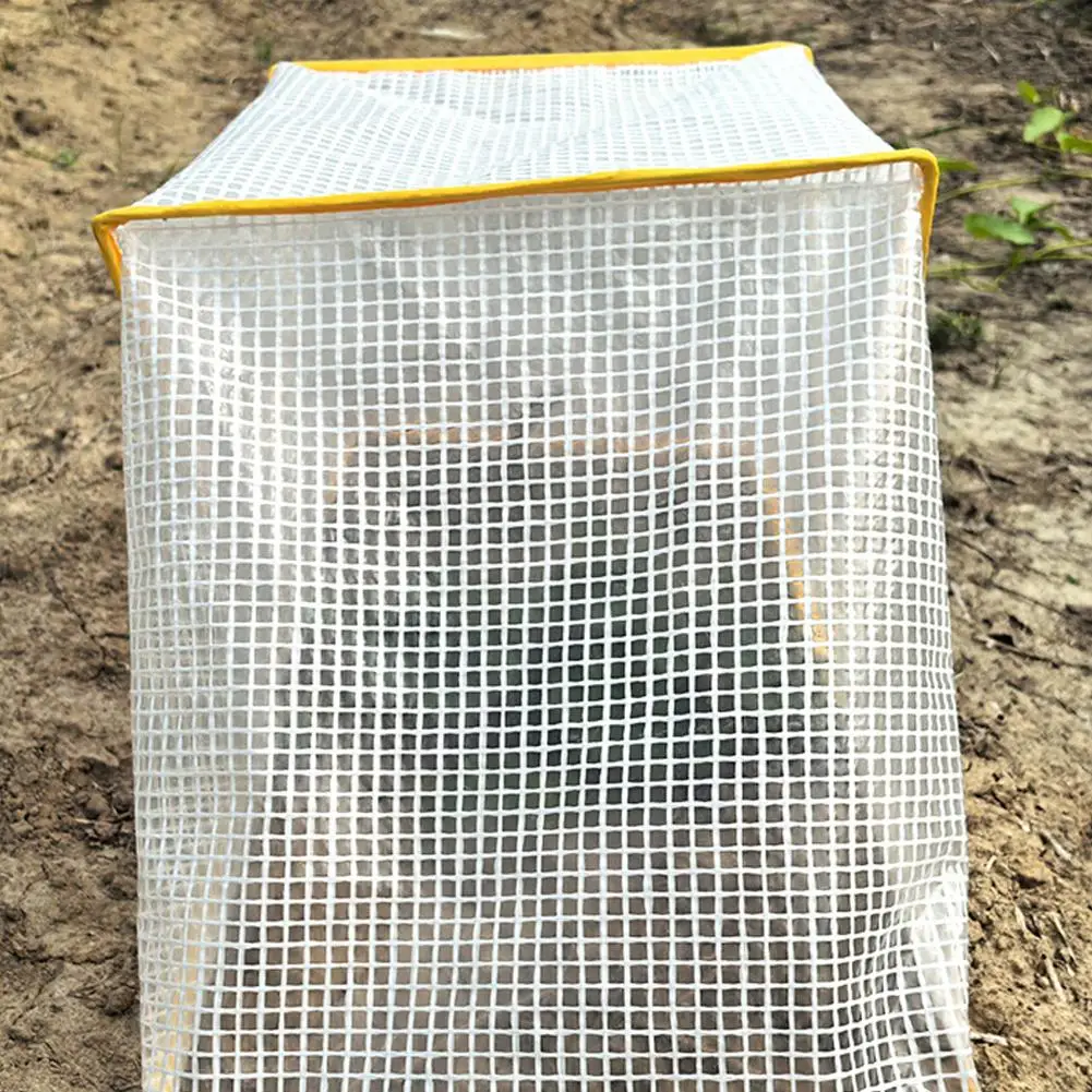 

Greenhouse Cover Vegetable Flower Insect-Proof Bird Windproof Portable Anti-UV Warm Garden Planting Foldable Greenhouse Win C9K1