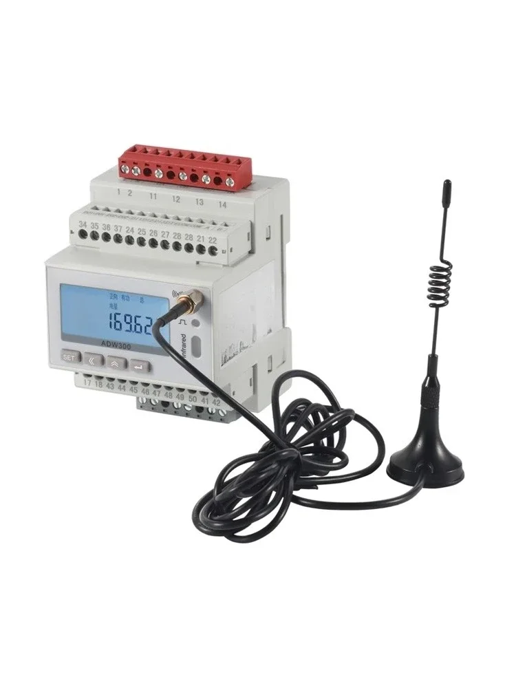 Wireless remote meter, can view data remotely, with demand monitoring meter