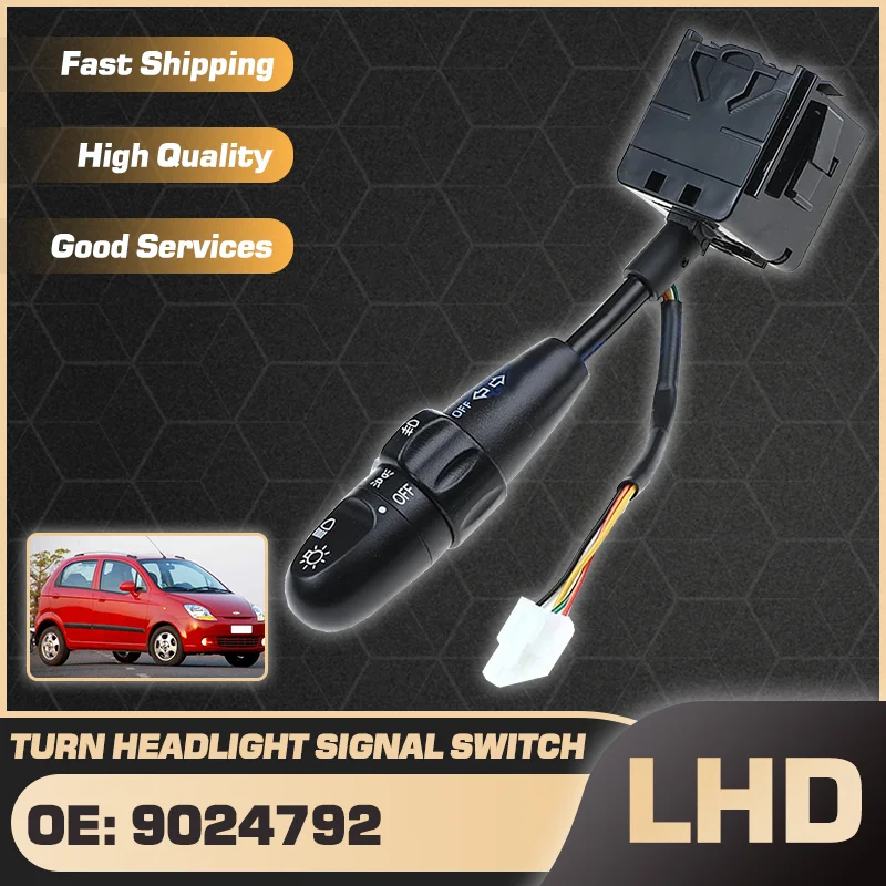 

Turn Signal Headlamp Combination Switch For Chevrolet Spark MK2 Matiz Joy Chevytaxi Daewoo Matiz Pontiac Matiz 2006-2009 9024792