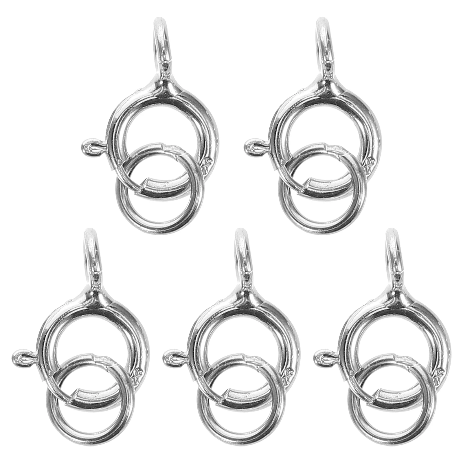 

5 Pcs Necklace Buckle Bracelet Connectors Clasp Clasps for Jewelry Making Bracelets End