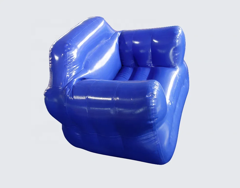 2026 Inflatable single minimalist sofa Eco-friendly Pvc Inflatable Sofa Chair  Model Inflatable Chair
