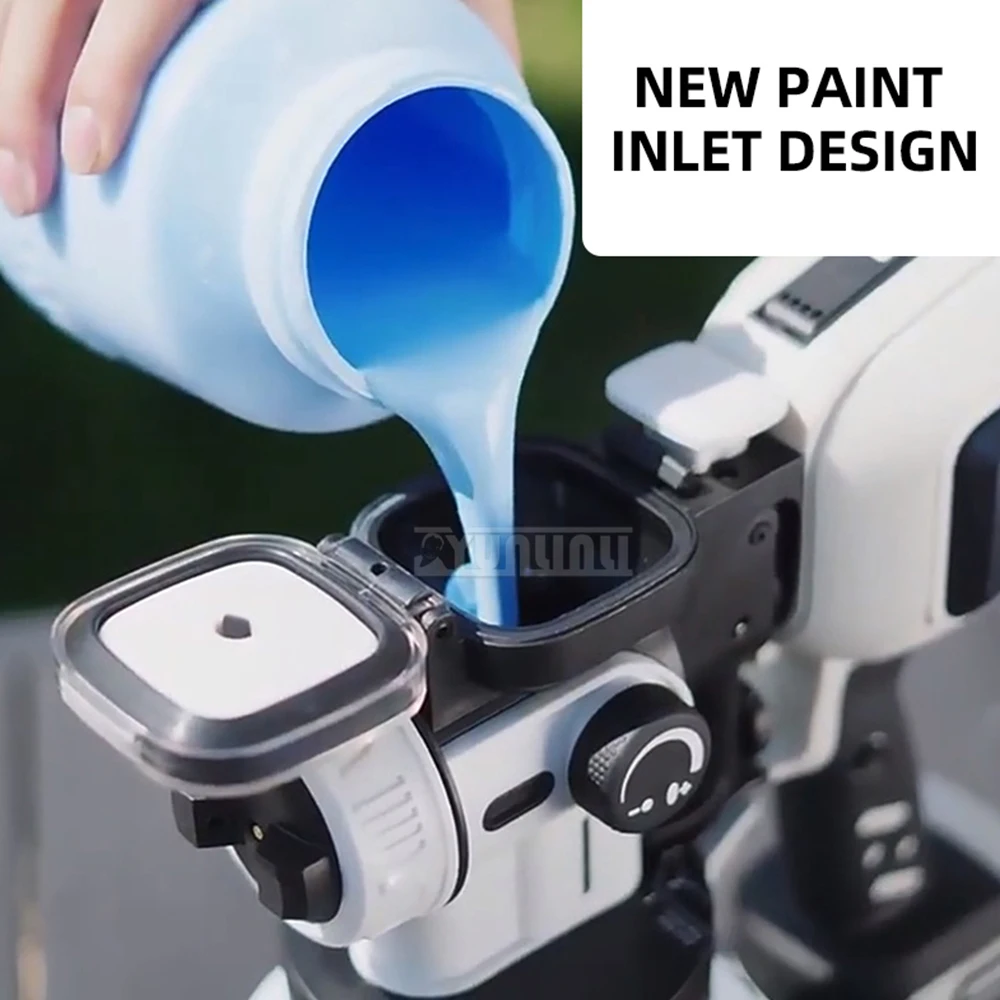 Handheld Electric Painting Sprayer with LED light500W 1200ml Household Electric Paint Sprayer Electric Spray Gun Easy Spraying 