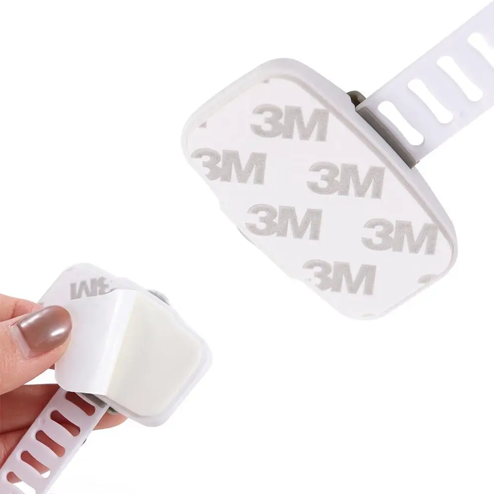 

Plastic Child Safety Lock 20cm Anti-Clamp Drawer Locks Multi-Function Anti-Pinch Refrigerator Safety Buckle