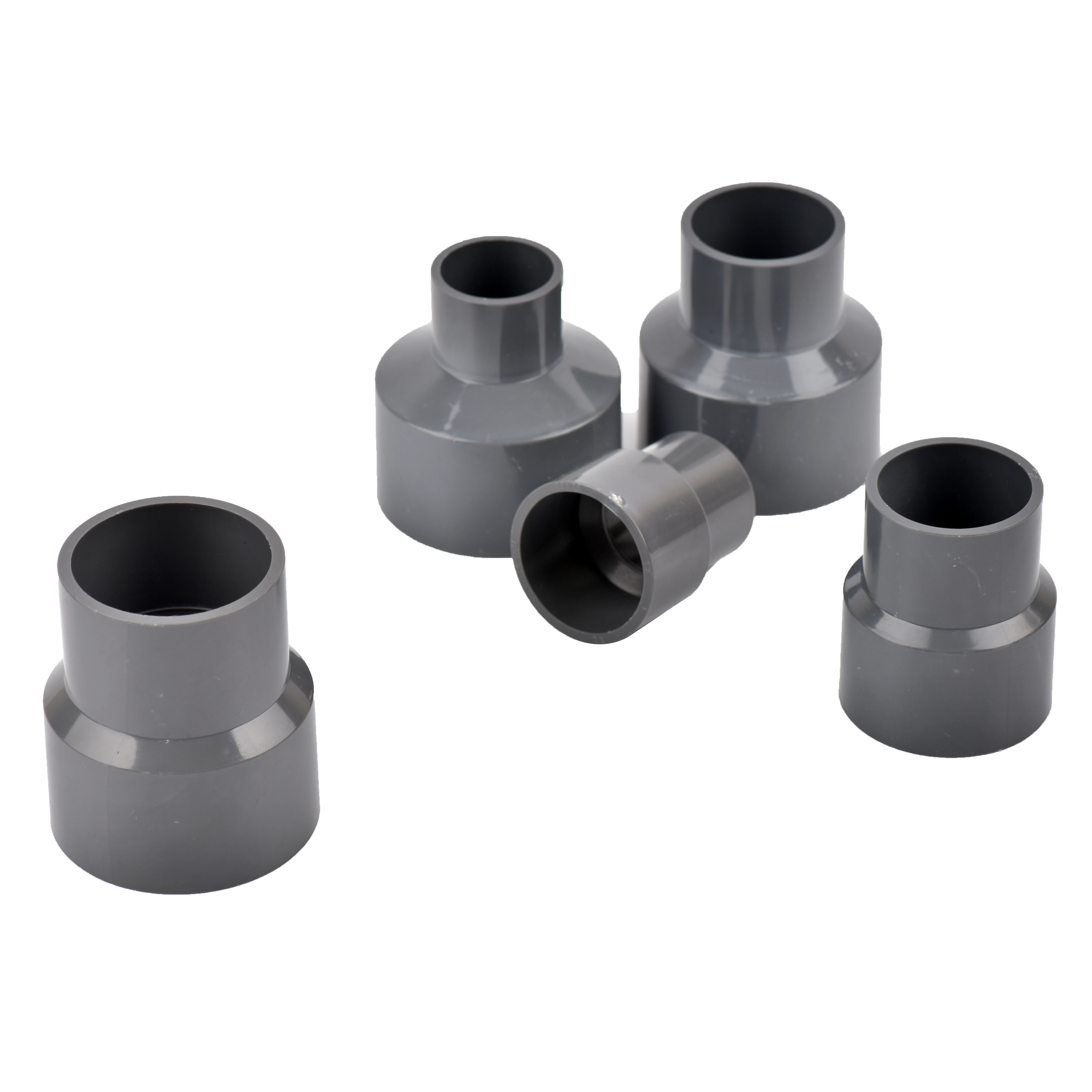 20/25/32/40/50mm Garden Irrigation Hose Fittings PVC Straight Reducer Fittings Water Tube Aquarium Adapter