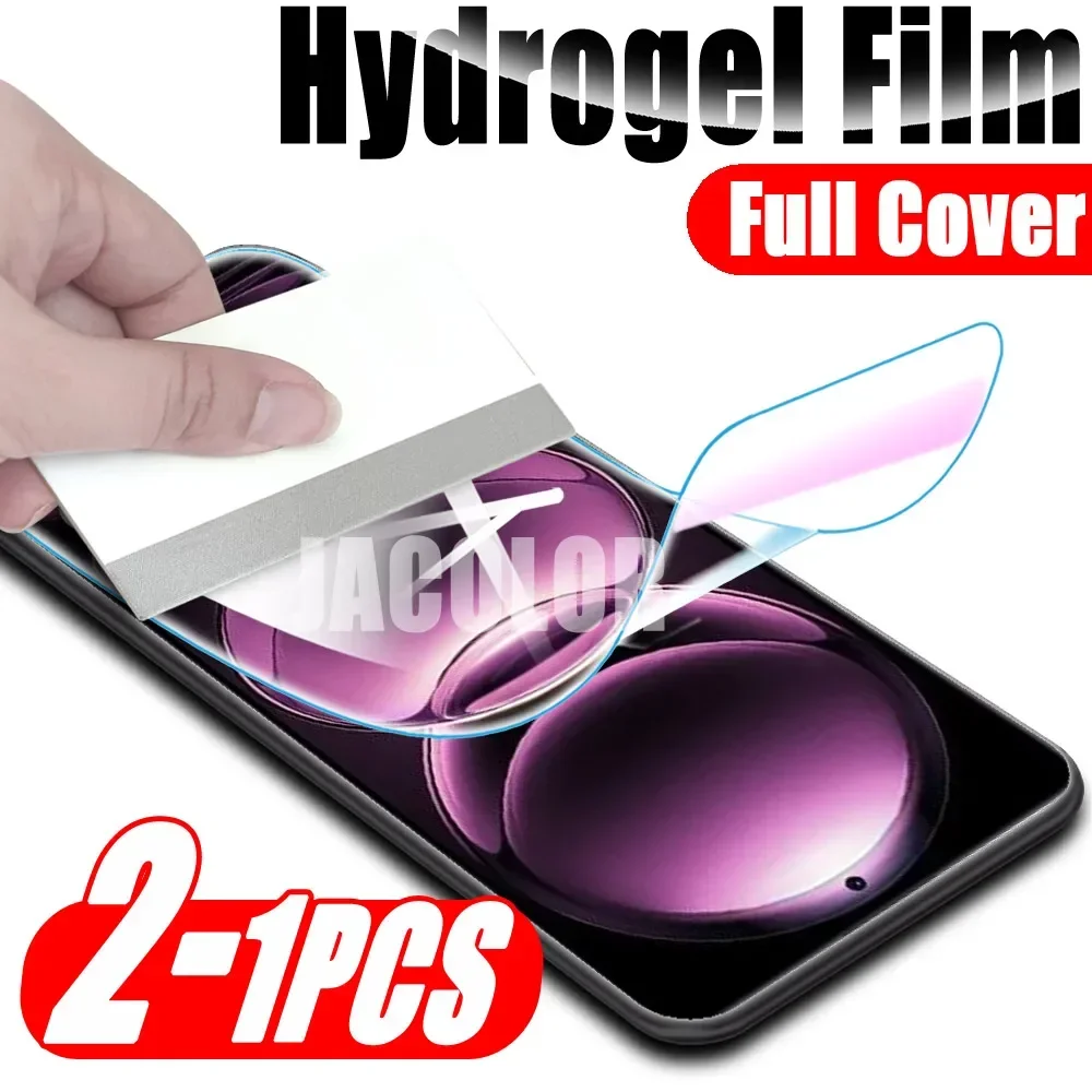 1-2PCS Front Hydrogel Film For Xiaomi Redmi Note 12 4G Turbo S T 12T Pro 5G Plus Speed 12S 12Pro 5 G Screen Protector Not Glass