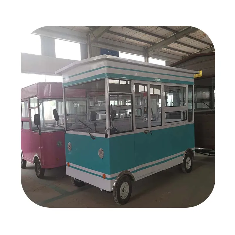 شاحنة طعام تجارية متنقلة جديدة لعام 2025، متجر جانبي للشارع، شاي الحليب، الآيس كريم، عربة القهوة، عربة الوجبات الخفيفة