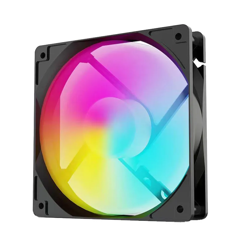 for Huntkey 12CM Chassis Cooling Fan Hydraulic Bearing Silent Zero‑Light 120mm Non‑RGB Fan  Desktop PC Case Heat Dissipation