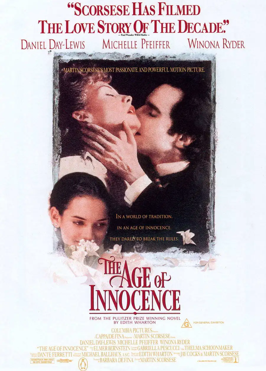 Movie The Age of Innocence (1993) Silk Poster Home Decorative Wall Painting