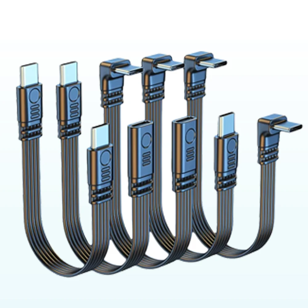 10-100cm Type C to Type-C Conversion Adapter Cable Converter Wire Support 45W Charging & 480Mbps Data Transfer USB C Data Cord