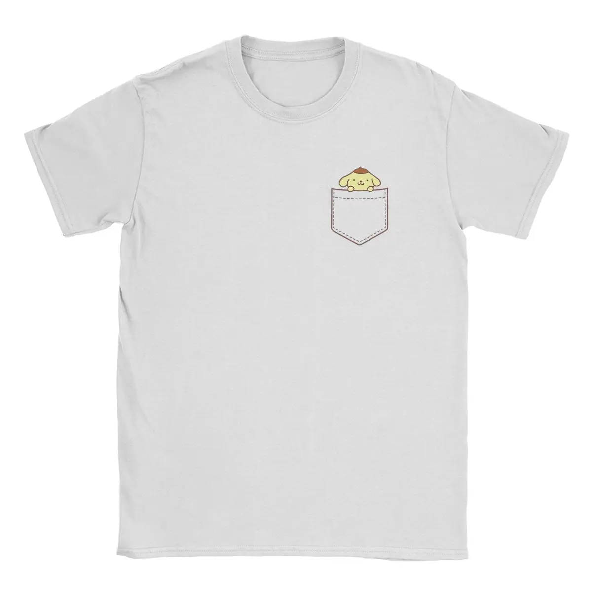 

Cute Pompompurin for Men Women T Shirt Cartoon Vintage Tee Shirt Short Sleeve Crew Neck T-Shirts 100% Cotton Plus Size Clothes