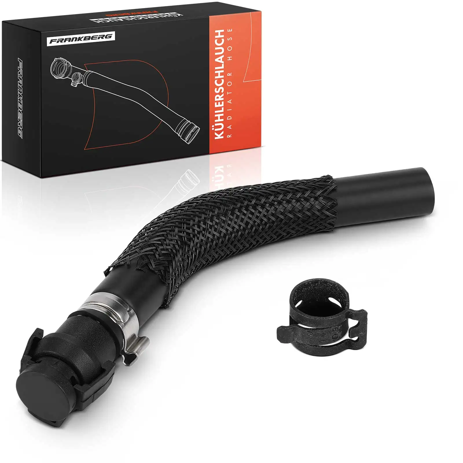Frankberg 1x Radiatorslang Voor Mercedes-Benz W176 W242 W246 C117 1.6L 2.0L 2011-2019 2702031882 A2702031882