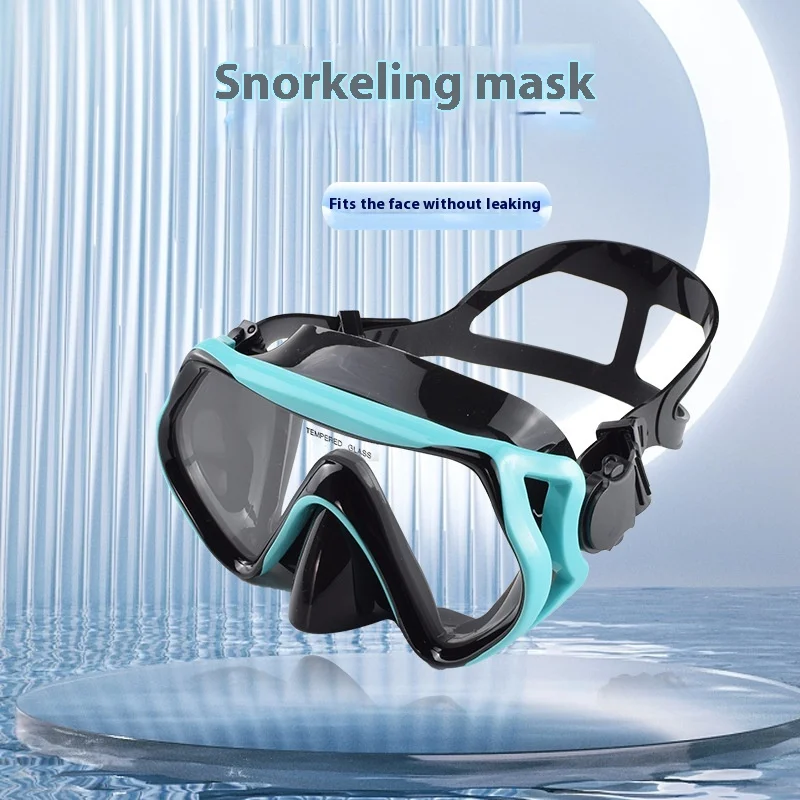 

New Adult Snorkeling Waterproof Diving Goggles Snorkeling Mask Silicone Mask Scuba Deep Diving Swimming Training Equipment