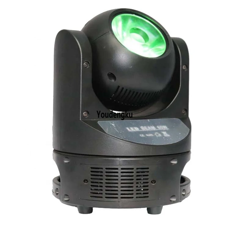 2 pieces 60W DMX512 RGBW 4in1 mini LED Beam Moving Head Light For DJ Disco Party Event Show Stage