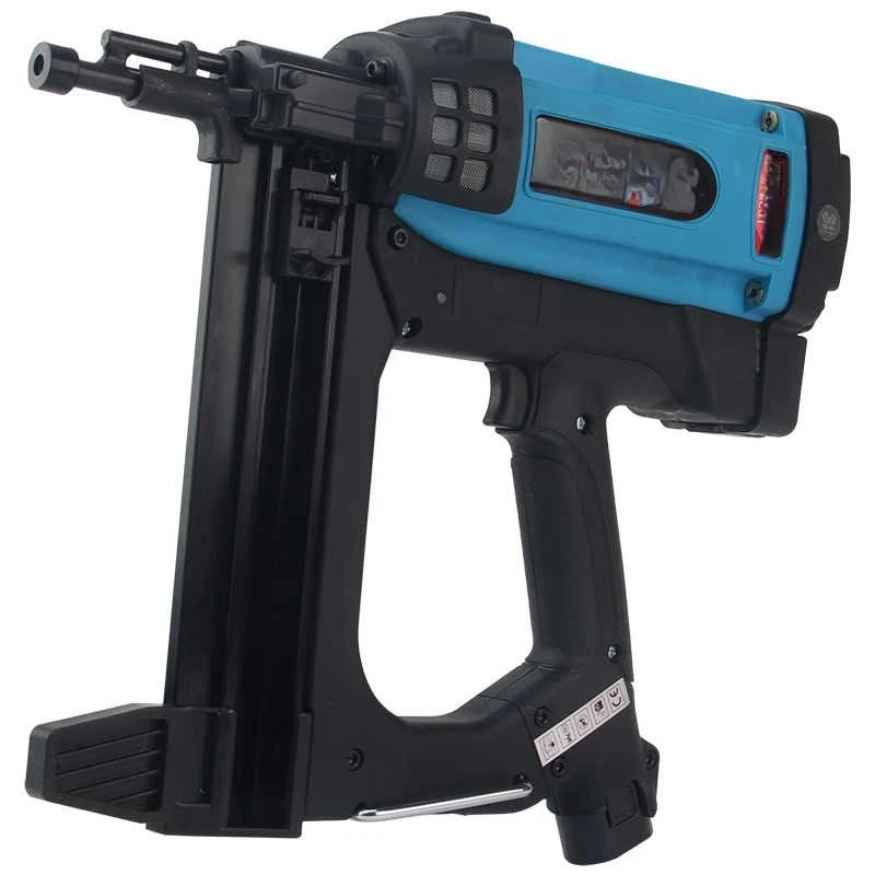 

Gas Nail Gun Steel Nail Gun Lithium Battery Gas Nail Gun Used For Door And Window Installation Advertising Board Installation