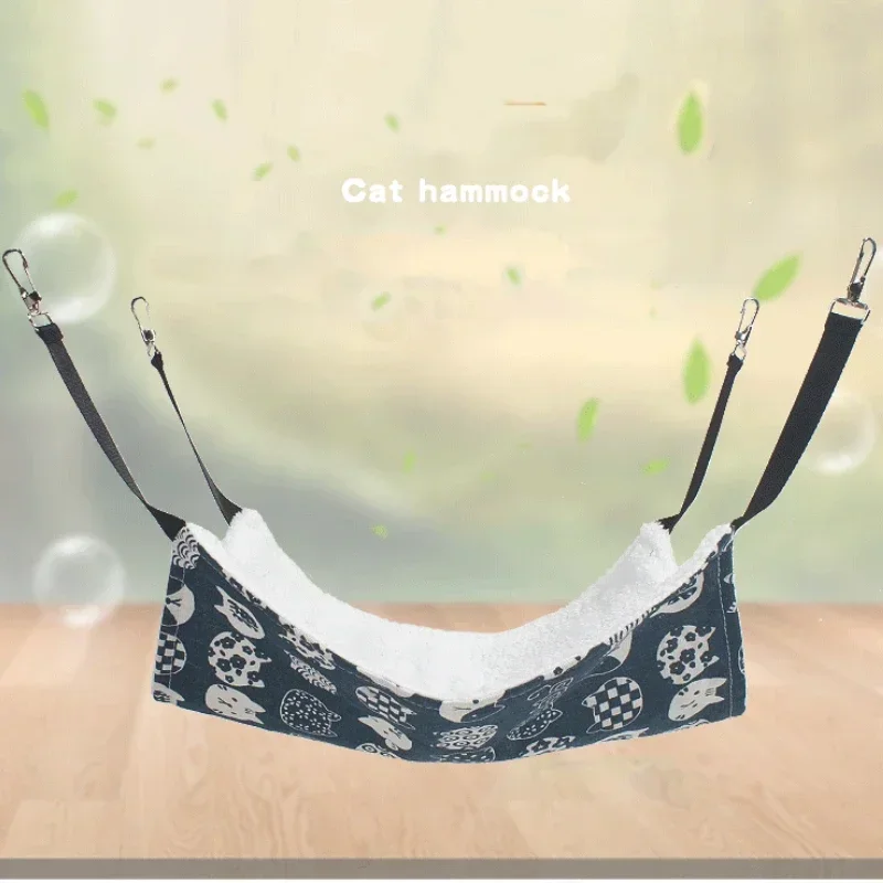 

1PC Cat Hammock Bed 7 Styles Hanging Hammocks Pet Beds Hanging Guinea Bed Cama Gato Hamster Squirrel Pet Items Gatos Accesorios