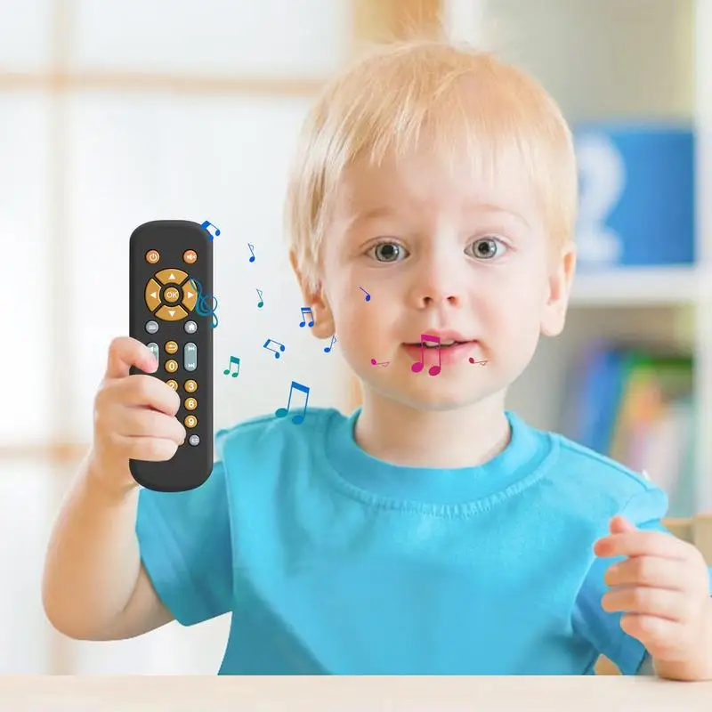 Juguete de Control remoto para bebés, juguete de aprendizaje de educación temprana único, juego realista creativo, Tv para niños pequeños