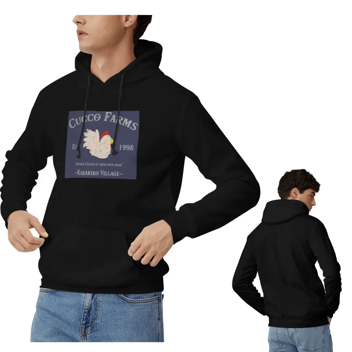 Cucco Farms Hoodies Men Women Casual Pullover Sweatshirts Fashion Long Sleeve Hooded Autumn Winter