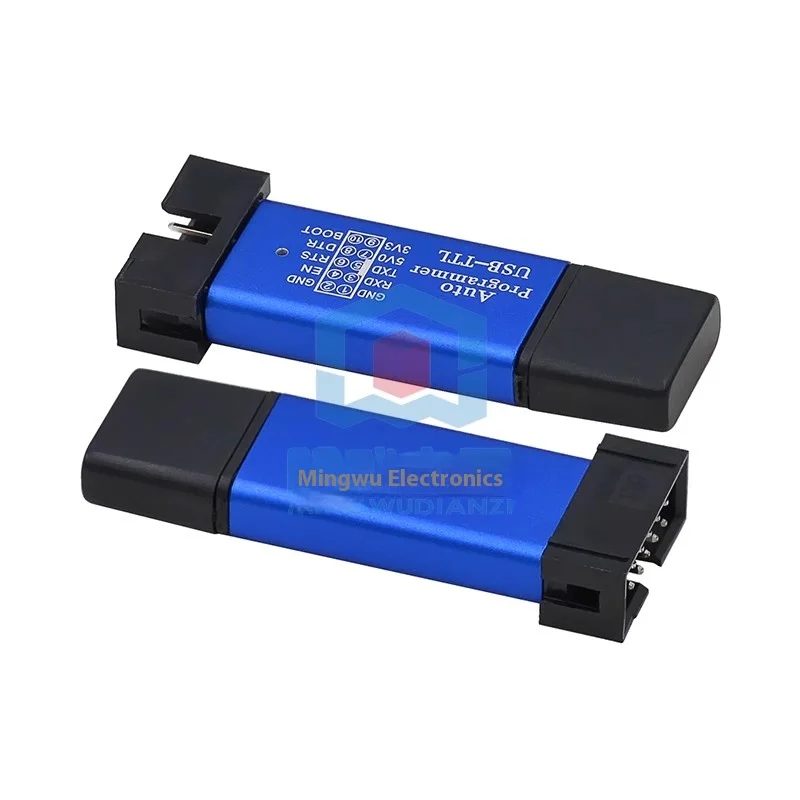 STC ISP-Downloadkabel, Einzelchip-Mikrocomputer-Programmierer, USB auf TTL, kein manueller Kaltstart erforderlich, 3,3 V/5 V