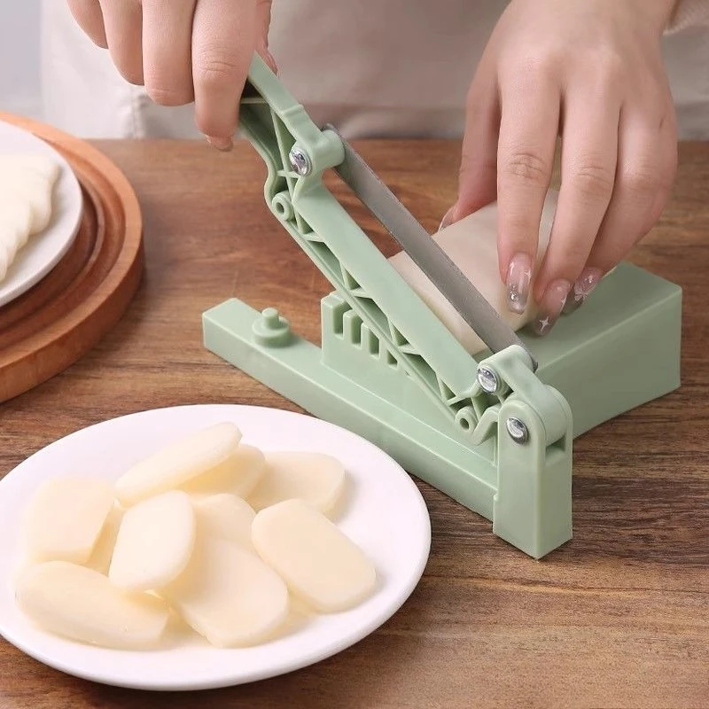 Stainless Steel Ningbo Rice Cake Slicing Special Knife A Mini Tool for Quickly Cutting Rice Cakes At Home Dining Table Slicer