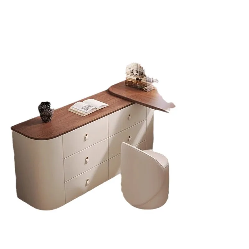 Dresser, bedroom corner small apartment, chest, dresser integrated women's dressing table, master bedroom retractable