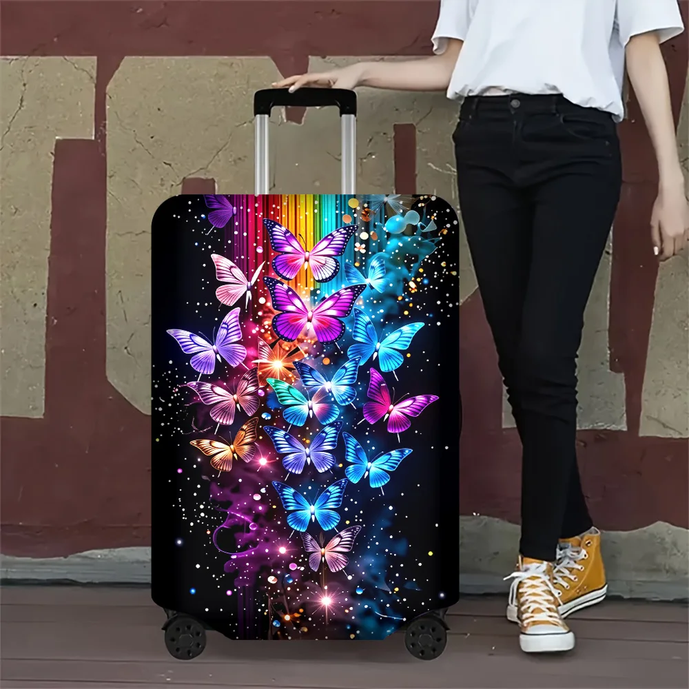 1-capa-de-bagagem-com-estampa-de-borboleta-iridescente-para-bagagem-de-18-a-32-polegadas-acessorios-de-viagem-elasticos-e-a-prova-de-poeira-para-protecao-eficaz