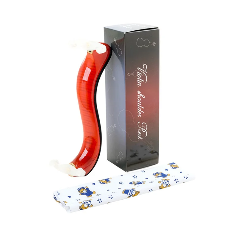 

4/4 Violin Shoulder Rest Maple Shoulder Rest Decompression Playing Violin Rest Instrument Accessories-AA85