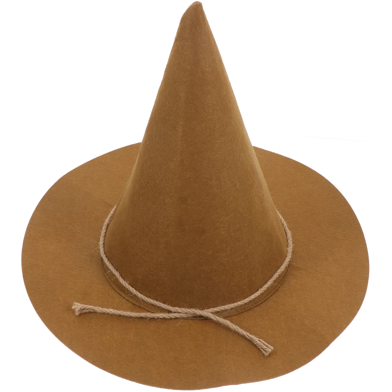 

Scarecrow Hat Brim Pointed Corn Felt Pine Decoration Halloween Scarecrow Hats Party Cosplay Props Reusable Washable
