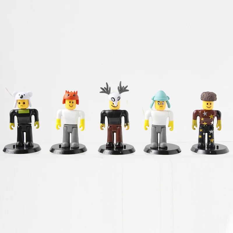 

2026 New 99 Nights in The Forest Action Figure Deer Owl Goat Figurine Desktop Decor Model with Base Ornaments Fans XMAS Gifts