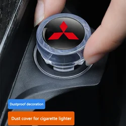 Car Cigarette Lighter Cover DustProof Cover Dustproof Cap Plug For Mitsubishi Outlander Pajero Sport Lancer ASX L200 Eclip