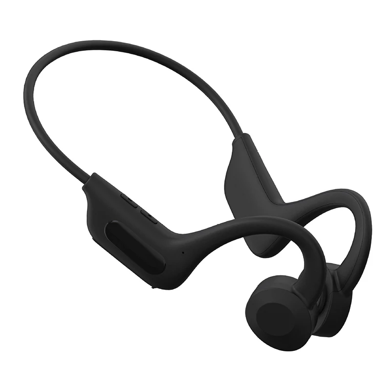 Auricolari Bluetooth wireless a conduzione ossea aerea di alta qualità, orecchie da appendere, sport da corsa, auricolari da appendere al collo