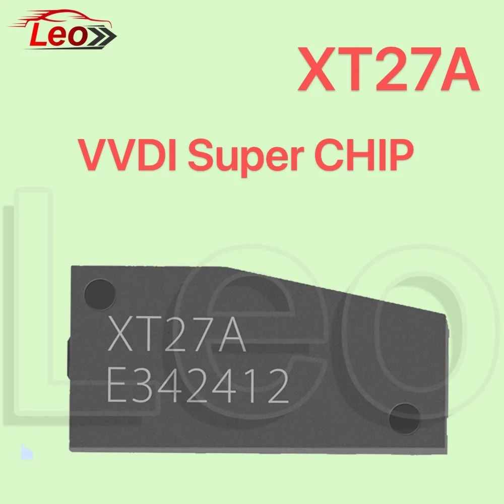Leo XT27A VVDI Super Chip Transponder XT27A01 Super Chip ID46/40/43/4D/8C/8A/T3/47 Compatible with VVDI Mini Key Tool