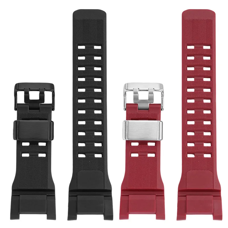 For Casio G-SHOCK third generation GWG-B1000 resin silicone notch watch strap