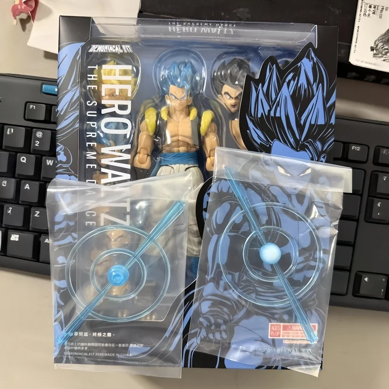 En Stock contrato mágico móvil Original Dragon Ball Hero vals Ultimate Dance Gogeta 3,0 figura de acción móvil modelo juguetes regalos