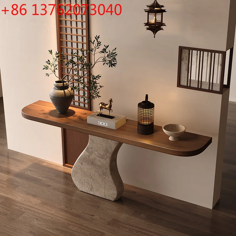وابي سابي تصميم طاولة وحدة التحكم قسط العصرية الحديثة بريق طاولة وحدة التحكم لأثاث المدخل الشرفة Tisch Wohnzimer Möbel #1